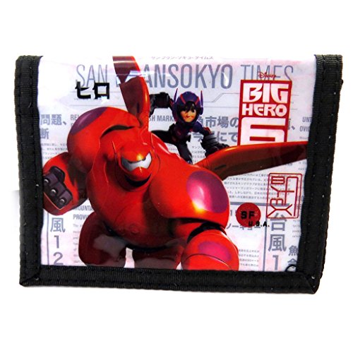 Preisvergleich Produktbild Wallet 'Big Hero'schwarz weiß rot.