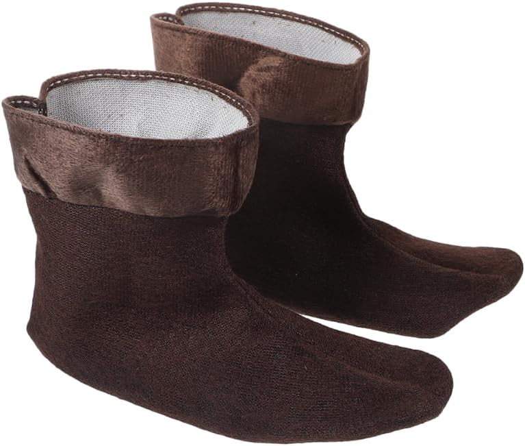 KESYOO Warm Fleece Boot Liners for Winter Insulated Rubber Rain Boots Plush Shoe Inserts for Outdoor Hiking Size 43-45