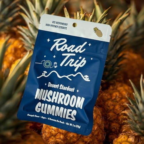 Road Trip - Desert Stardust - Mushroom Gummies - Nootropic Blend (1-Pack Pineapple)