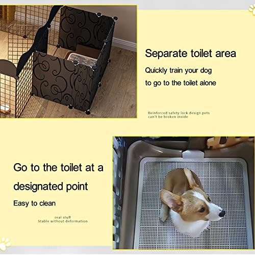 Parc pour chat et grand chenil modulable pour petits animaux