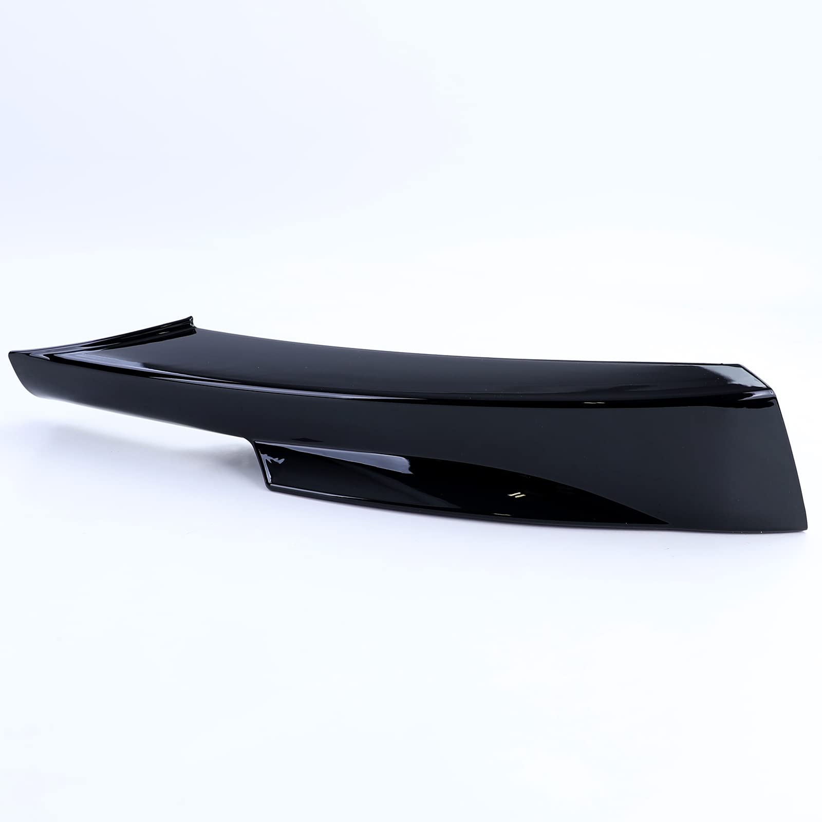 Front Spoiler Ecken Splitter Schwarz Glanz passend für 3er BMW E90 E91 08-12