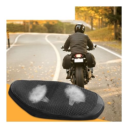 Housse de siège scooter imperméable et coussin de moto ventilé