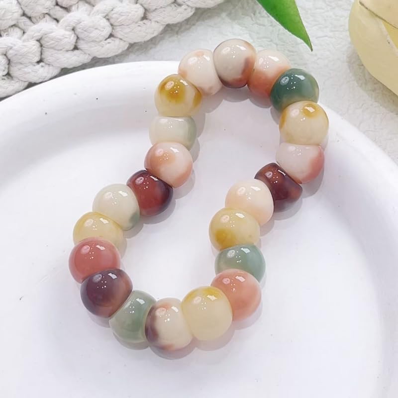 Image of MUDI Bracelet For Women, Bodhi Seed Beads Bracelets Fidget Healing Energy Protection Stretch to My Man Jewelry Gift