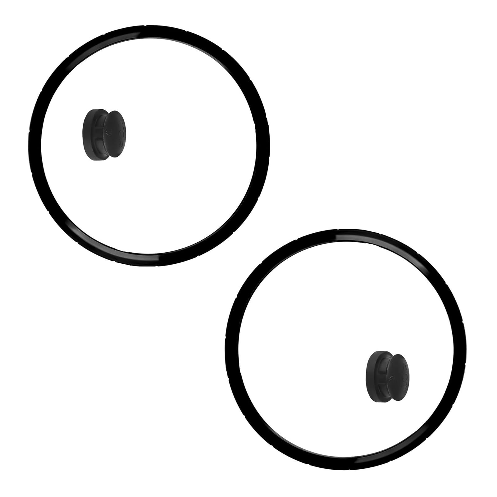 LUCKGONI Premium Silicone Sealing Rings Ensuring Great Seal and Sturdy Heat Resistance for Efficient Cooking