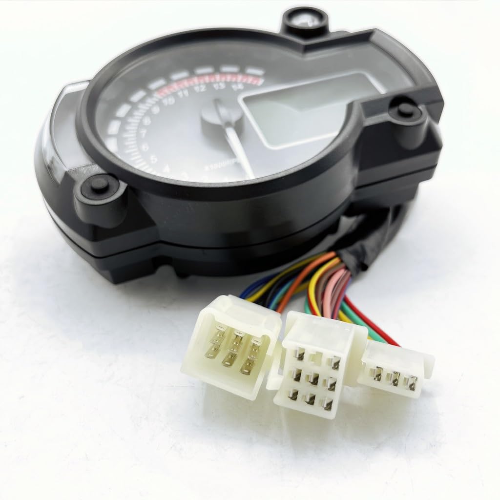 [Parti del Motore] Contachilometri Digitale LCD contachilometri Moto for misuratore cruscotto Moto KOSO RX2N [Facile da sostituire]