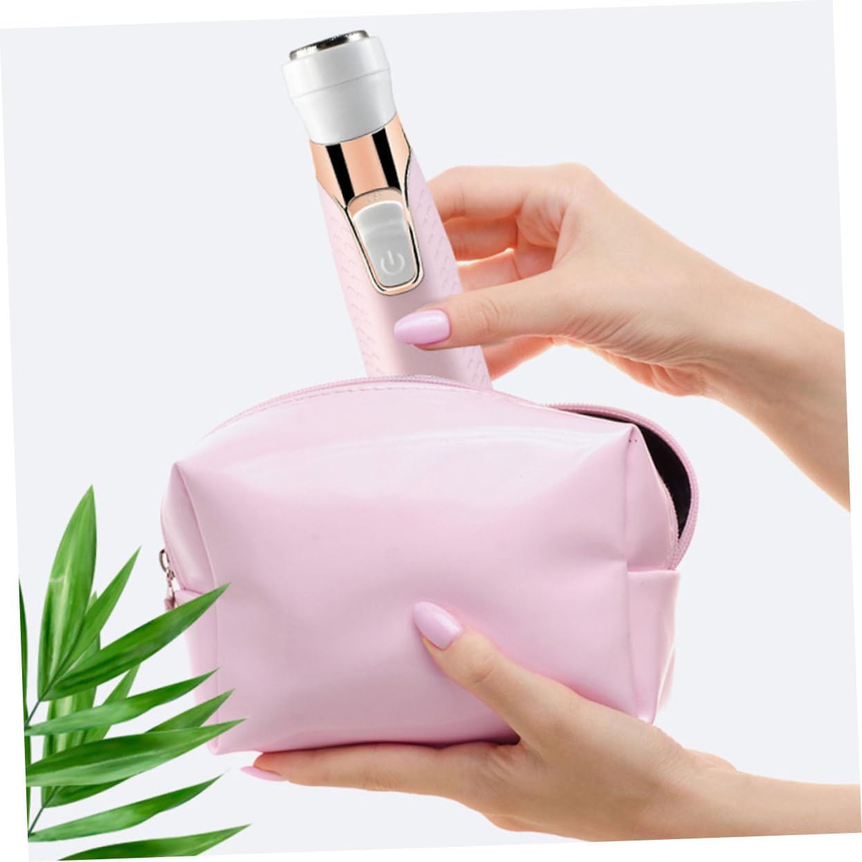 FOMIYES Rechargeable Hair Cutter Shaver for Women Multifunctional Trimmer and Eyebrow Washable Electric Depilator for Facial Hair Removal