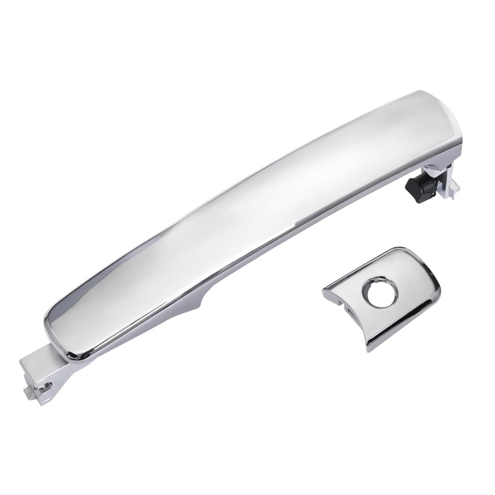 LERYYCX with a Clasp Compatible with Infiniti for FX35 2003 2004 2005 2006 2007 2008 80640-CA012 Front Left Driver Side Exterior Chrome Door Handle