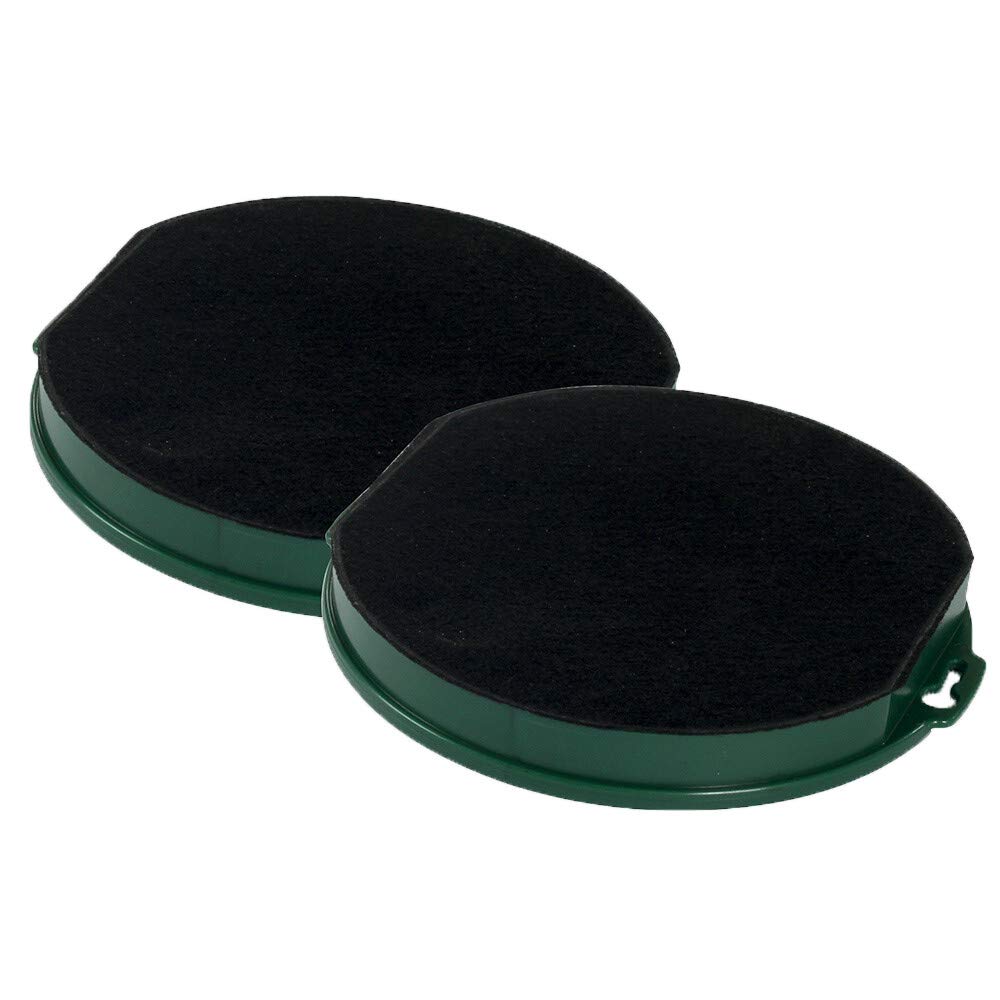 AllSpares Long Life Aktivkohlefilter (x2) für Dunstabzugshauben geeignet für Faber 112.0544.470 / FLL3 (Ø148mm)