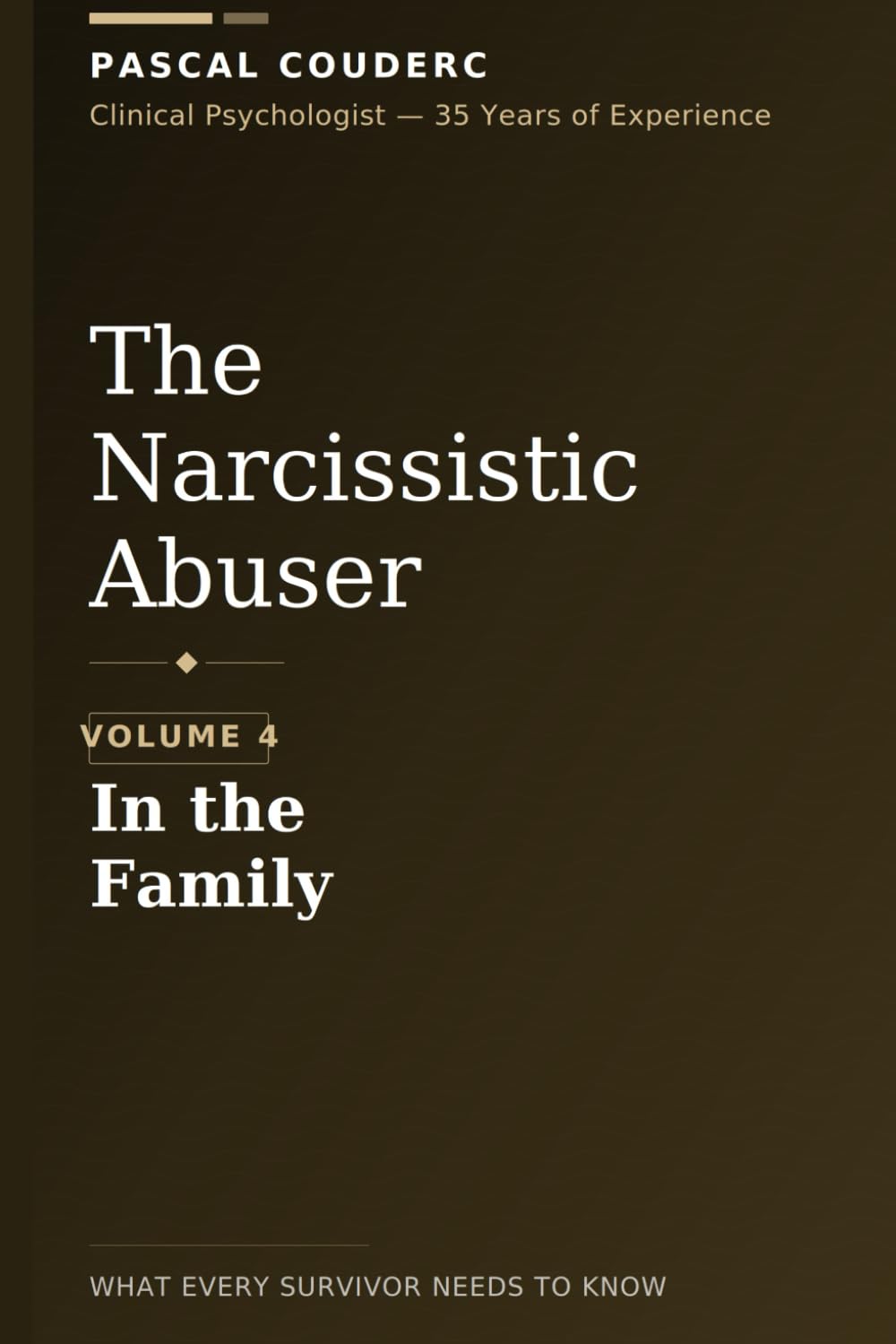 The Narcissistic Abuser: Volume 4: In the Family (The Narcissistic Abuser: What Every Survivor Needs to Know)