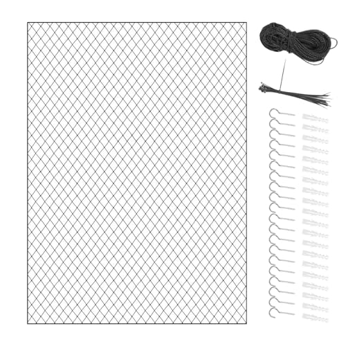 Red de balcón para mascotas, protector de balcón para mascotas, protector de pantalla de seguridad para jardín, apartamento, terraza, escalera, interior, ventana de seguridad para patio