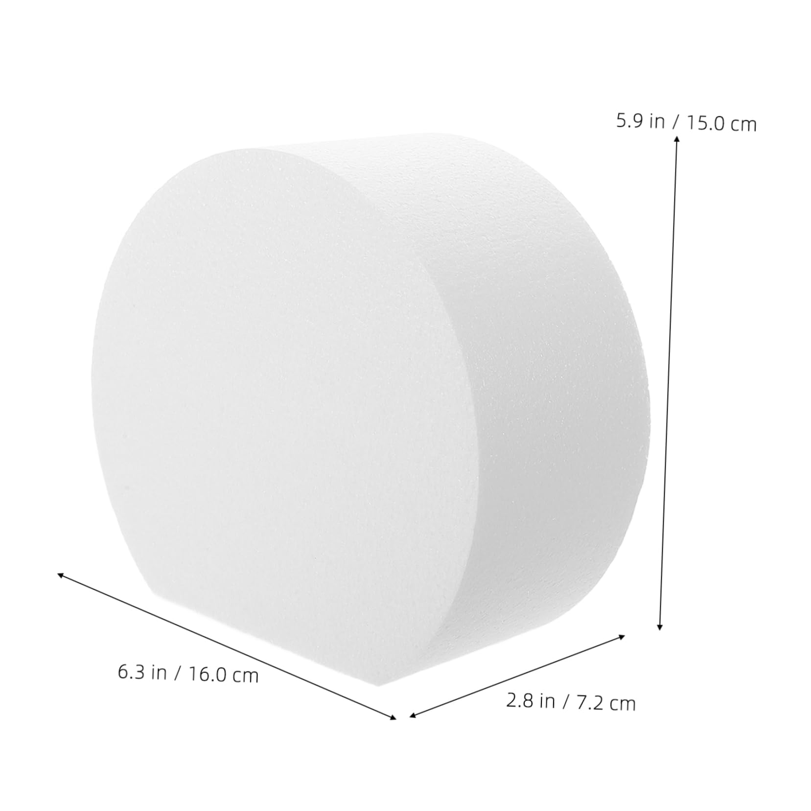 Moule À Gâteau en Mousse De 15 Cm Rond pour Décoration De Gâteaux De Mariage