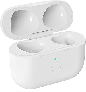 Wireless Charging Case Replacement Compatible with AirPods 3rd Generation Charging Case - Airpod Charging Case with Fast Charge and Bluetooth Pairing Sync Button(White)