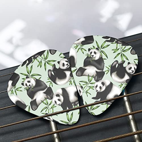 Panda Lot de 12 médiators en bambou pour guitare électrique et basse - Les Beatles, Paul McCartney, John Lennon, RIngo Starr, George Harrison Panda Lot de 12 médiators en bambou pour guitare électrique et basse – Image 8