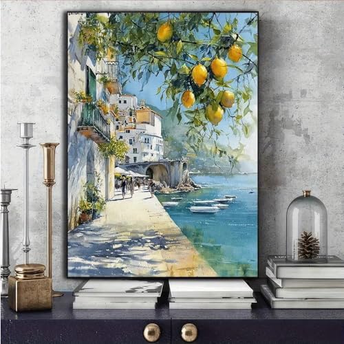 Tableau sur toile de côte haute définition 50x70cm