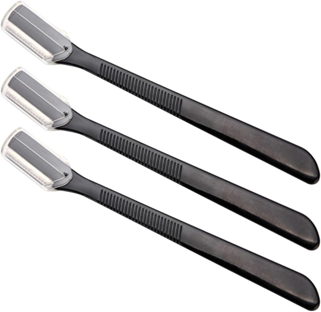 SECFOU Safety Eyebrow Trimmer Set 12 Piece with Stainless Steel Blades