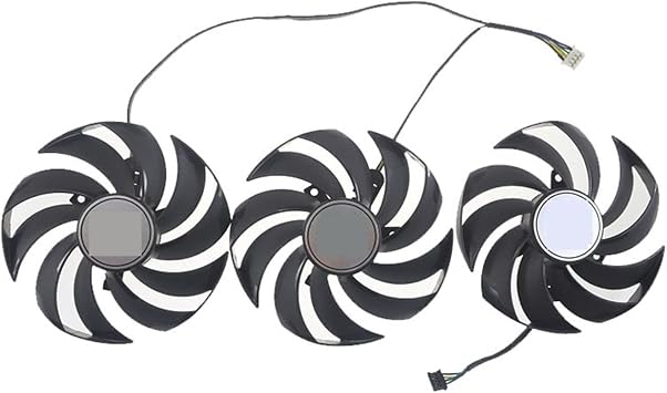 9.5mm PLD10010S12HH GPU Cooler Fan Replacement Compatible with msGeForce. RTX 3070 3070TI 3080 3080TI 3090 Suprim X. Graphics Video Card kindly Color Set