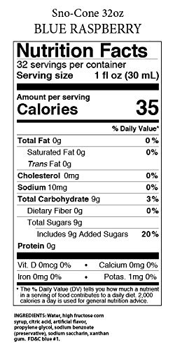 Snow Cone & Shave Ice Syrup-Ready To Use-Six Quart Assortment #TOP1