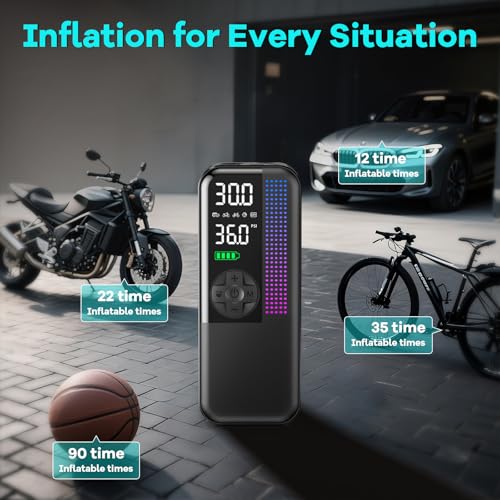 Tire Inflator Portable Air Compressor 150 PSI
