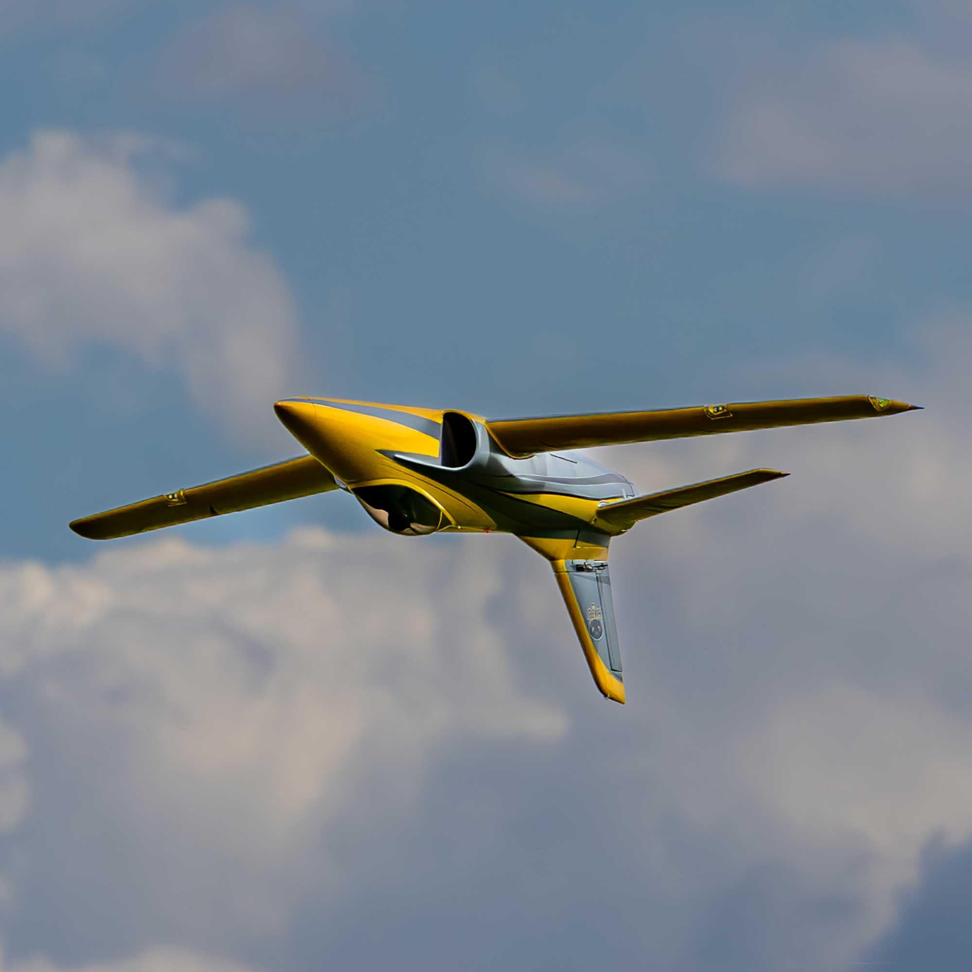 E-Flite Habu XS 80mm EDF – Sportjet mit 6S Power, AS3X Stabilisierung, Safe Mode, LED-Lichtern & Einziehfahrwerk – BNF Basic Version