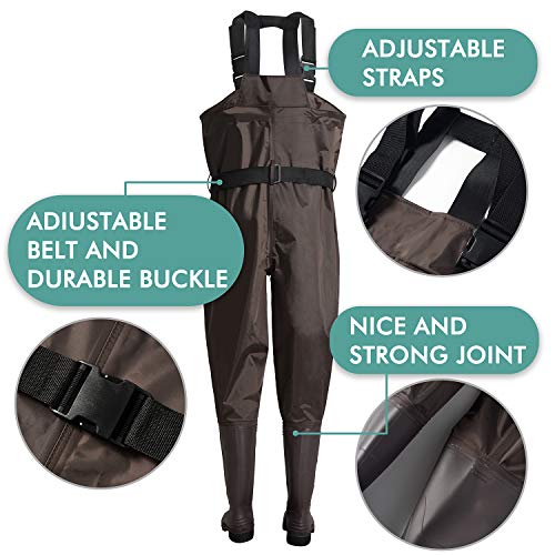 OXYVAN Waders Waterproof Lightweight Fishing Waders