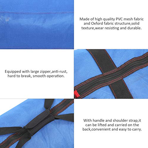Bolsa de armazenamento de mergulho, bolsa de malha anti-ferrugem, para homem, mulher, mergulho(blue)