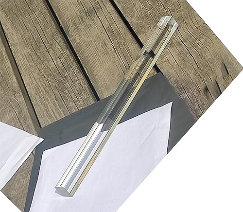 1pc 3/4" x3/4" x12in Clear Acrylic Square Rods PLEXIGLASS Lucite Plastic Rod