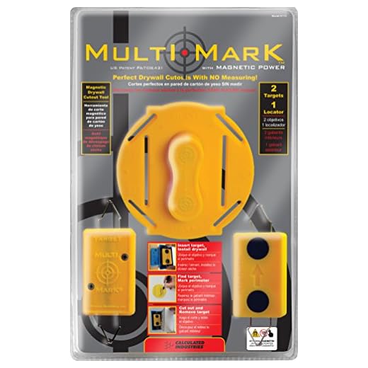 Calculated Industries 8115 Multi Mark Drywall Cutout Locator Tool