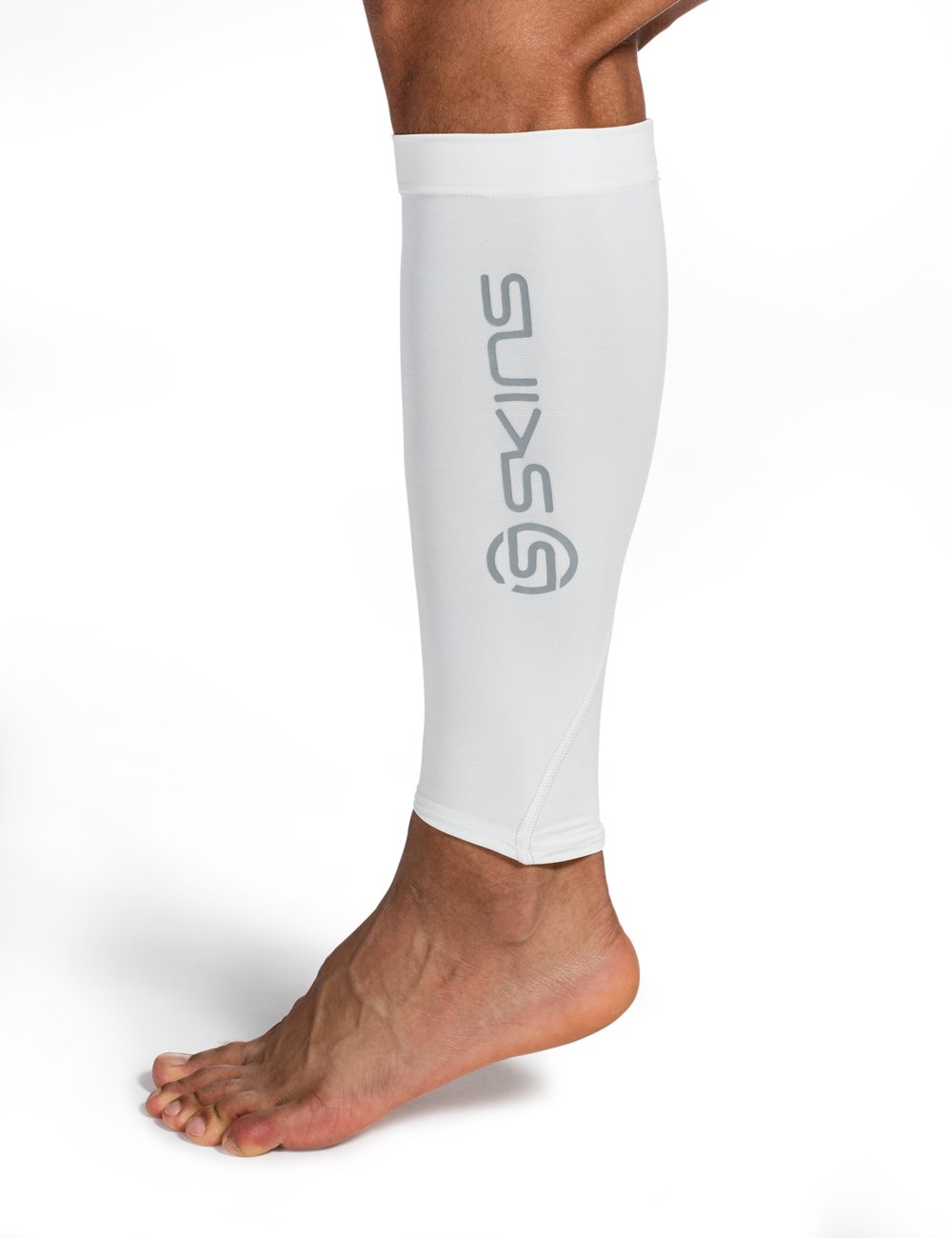 Skins Essentials mx Wadenbandagen/Wadenschoner L weiß