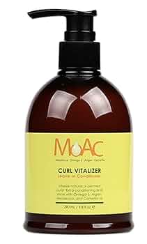 MOA Melaeluca Omega-3 Argan CURL VITALIZER Leave-in