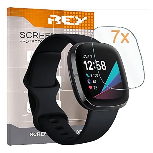 ¿Accesorios para smartwatch? ideas que pueden mejorar su funcionalidad 15 7X Protector de Pantalla para Fitbit