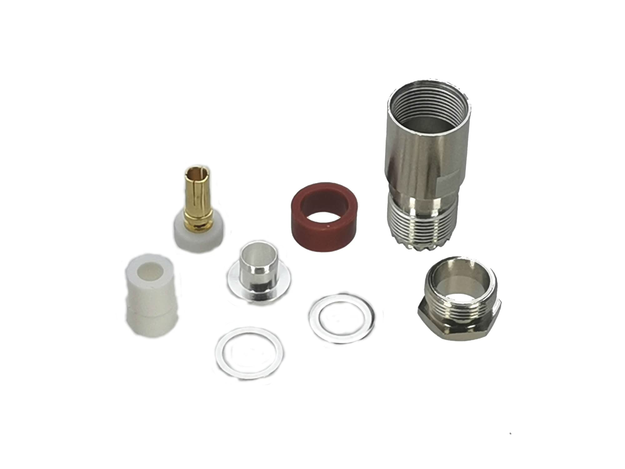 Connecteur UHF PL259 Mâle pour câble coaxial LMR400 RG213 à sertir