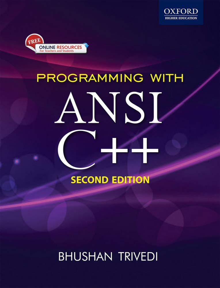 Buy Programming with Ansi C++ (Oxford Higher Education) Book Online at ...