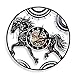 1 Pieza Silent Horse Creature Reloj de Pared con Registro de Vinilo Retro Hecho a Mano Exclusivo 3D Cuarzo Animales Salvajes Arte Zoo Naturaleza Reloj de decoración-Sin