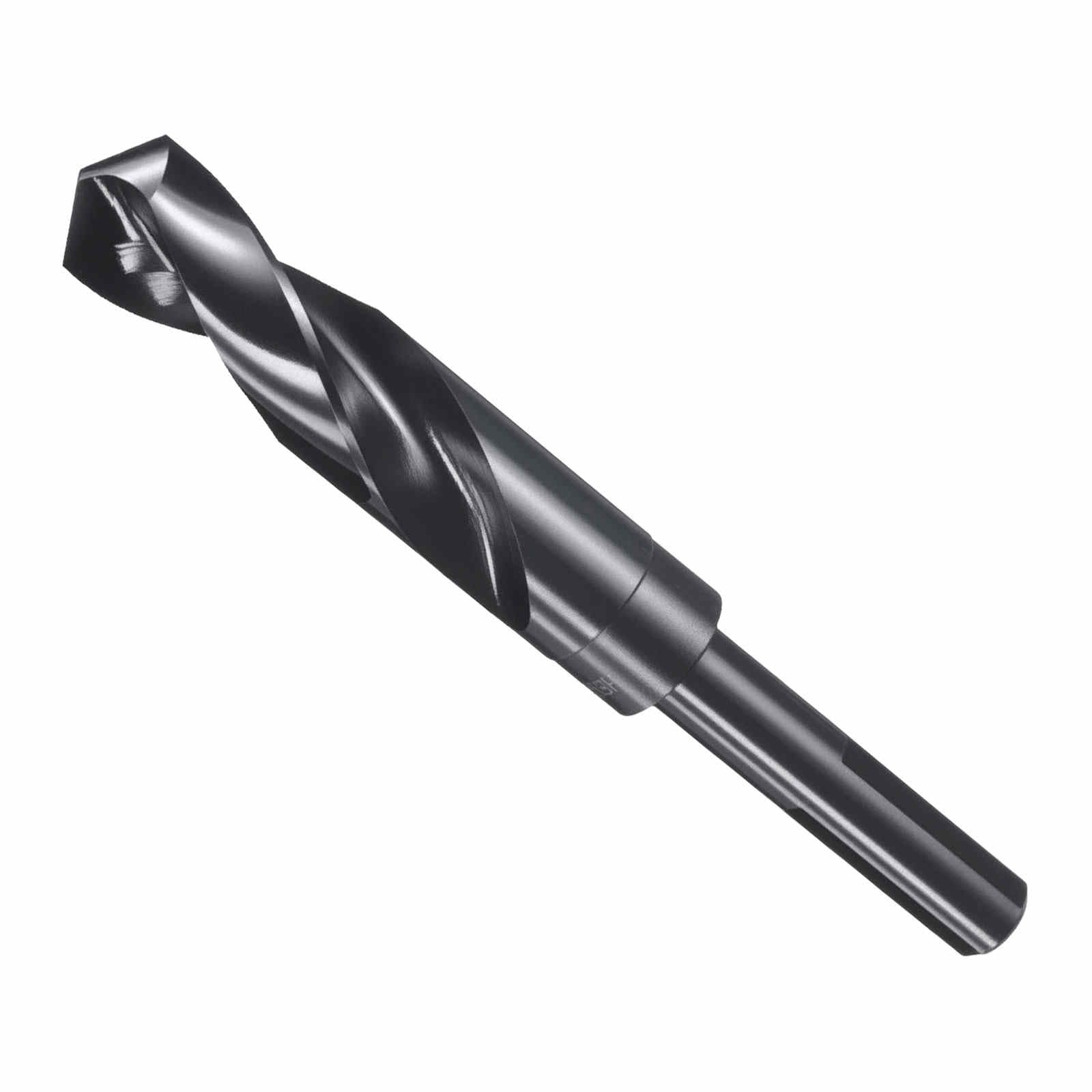 CoCud Drill Bit, 20mm Cutting Diameter, 1/2" Reduced Shank 3-Flat 4341 HSS Nitriding Black 118° Cutting Angle Bits