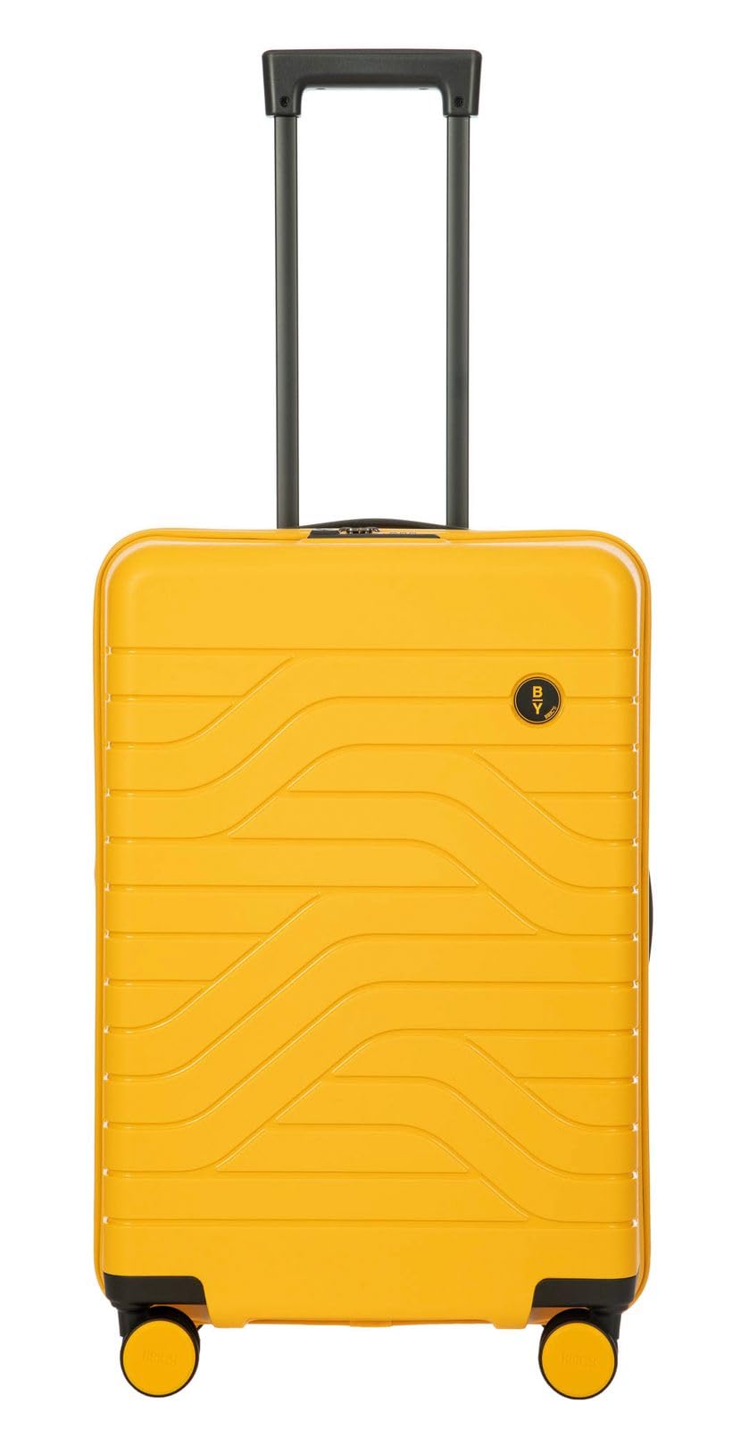 BRIC'S - Trolley Rigido Espandibile Medio Ulisse B Y Bric's, Giallo, 43x65x26 Cm