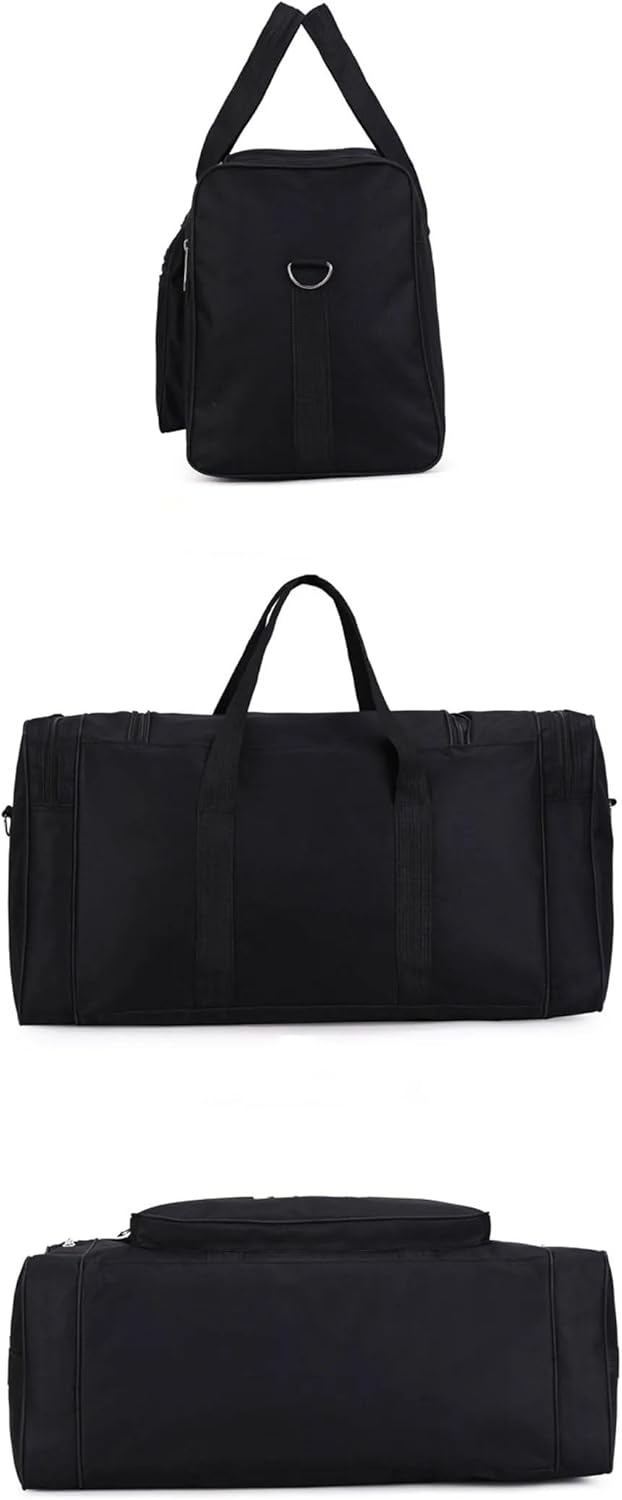 Generic Big Capacity Sports Fitness Bag For Men Outdoor Yoga Gym Handbag Messenger Multifunction Travel Training Shoulder Bags, Black