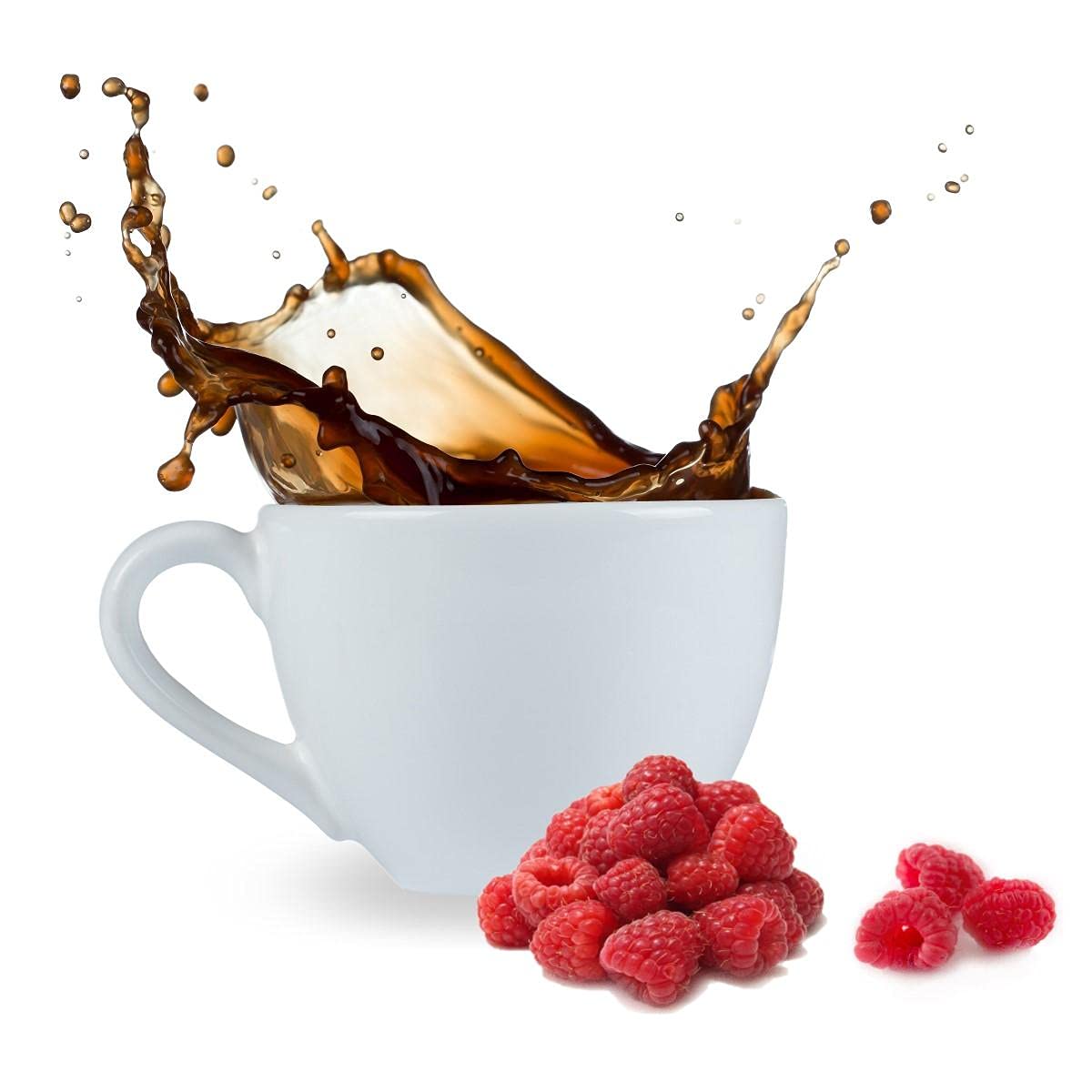 Cinesso Kaffee mit Himbeeren Geschmack aromatisiertes Kaffeepulver (10000g)