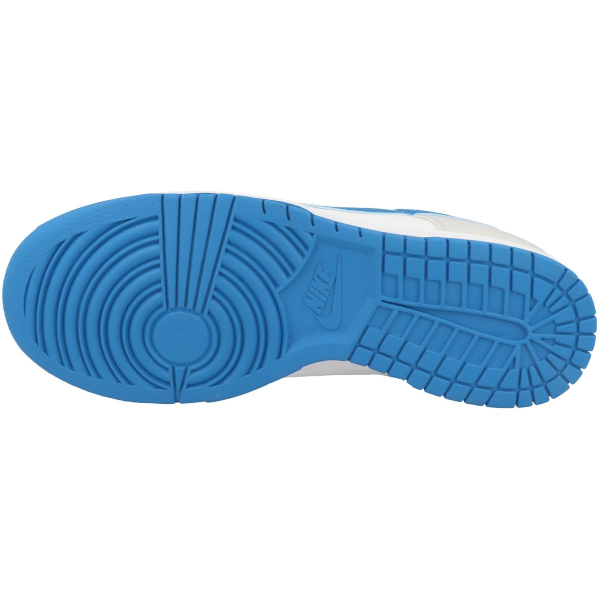 NIKE Dunk Low Retro, Zapatillas de Deporte Hombre, Summit White Photo Blue Platinum Tint, 45 EU