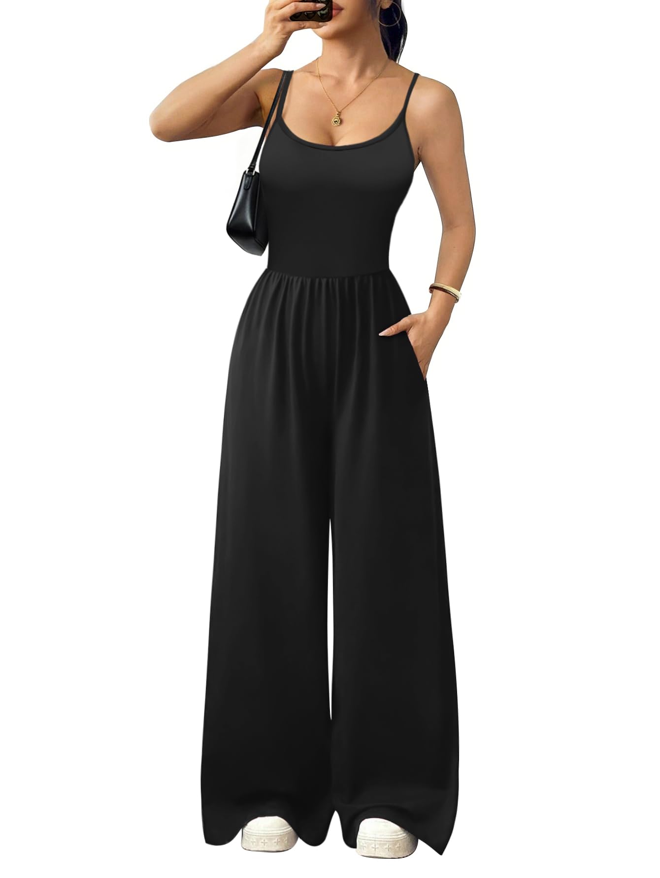 Ekouaer Summer Jumpsuit