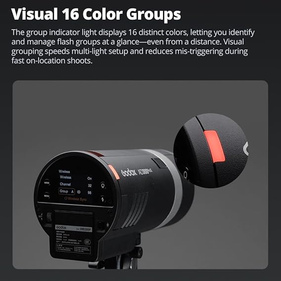 Godox AD300 Pro II AD300ProII 300Ws Portable Outdoor Studio Strobe Flash