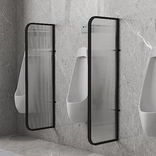 Tempered Glass Urinal Public Restroom Divider WC Partition Panel for Enhanced Privacy Durable and Stylish Urinal Separator for Commercial Use