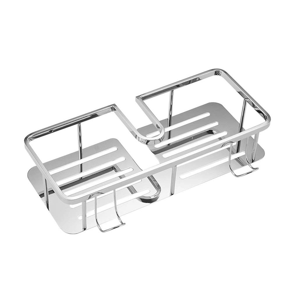 GFAZXDS Bathroom Shelves Shower Caddy Bathroom Wall Mount Shelf Organizer Storage Stainless Steel Rustproof