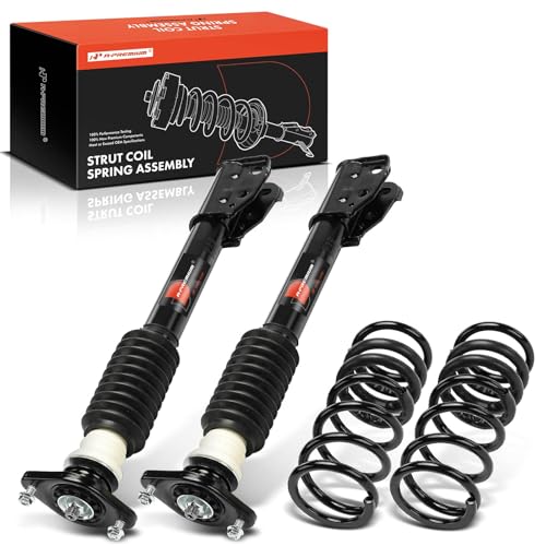 Kit suspensión muelle helicoidal trasero compatible con Buick LeSabre 1986-1999 y DeVille