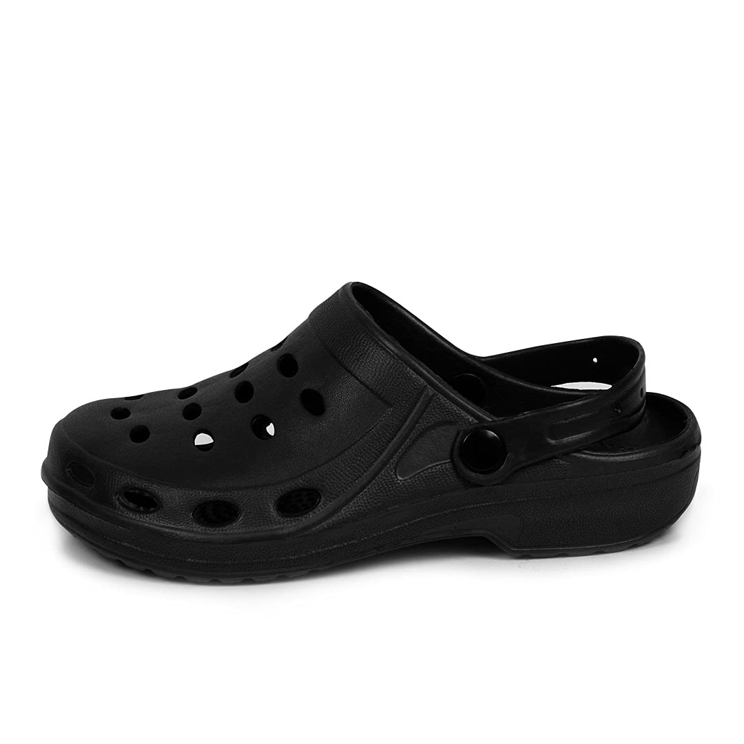 Genérico COZSERIES Zuecos Sanitarios Unisex Hombre Mujer Adultos Hostelería Goma EVA Zapatillas Playa Piscina Verano Sandalias Casa Talla 36-45 Producto Hecho EN Portugal