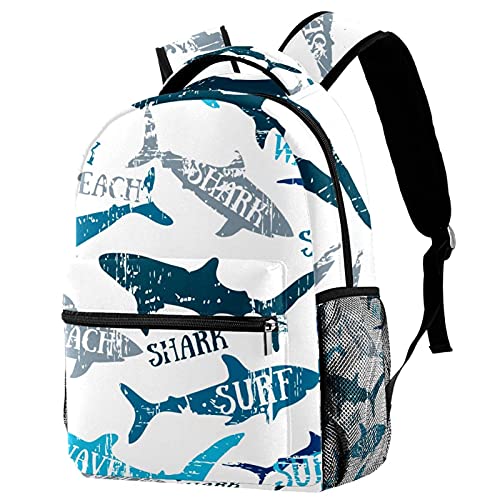 Sac à dos d'écolier floral beige et multicolore pour homme et femme, grand format décontracté