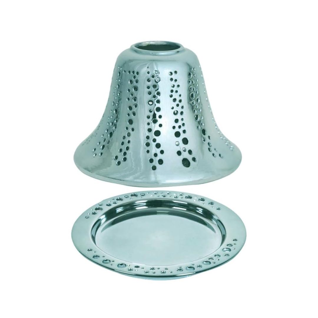 Aroma Accessories Obsidian Ceramic Candle Shade & Tray