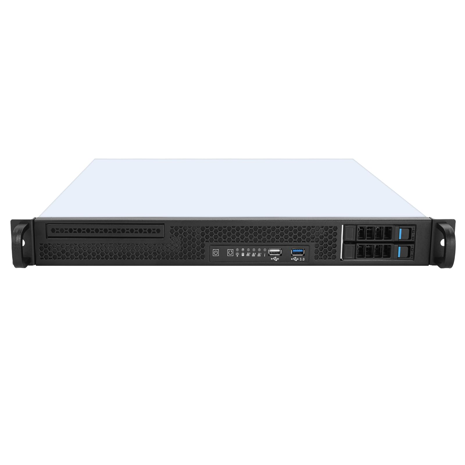 Amazon | IPCHASSIS 1Uラックマウントサーバーシャーシ、19インチ産業