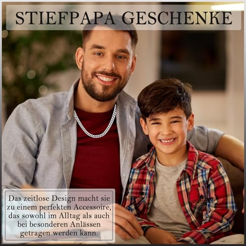 Chaîne en acier inoxydable pour lui, le collier masculin indispensable - 6