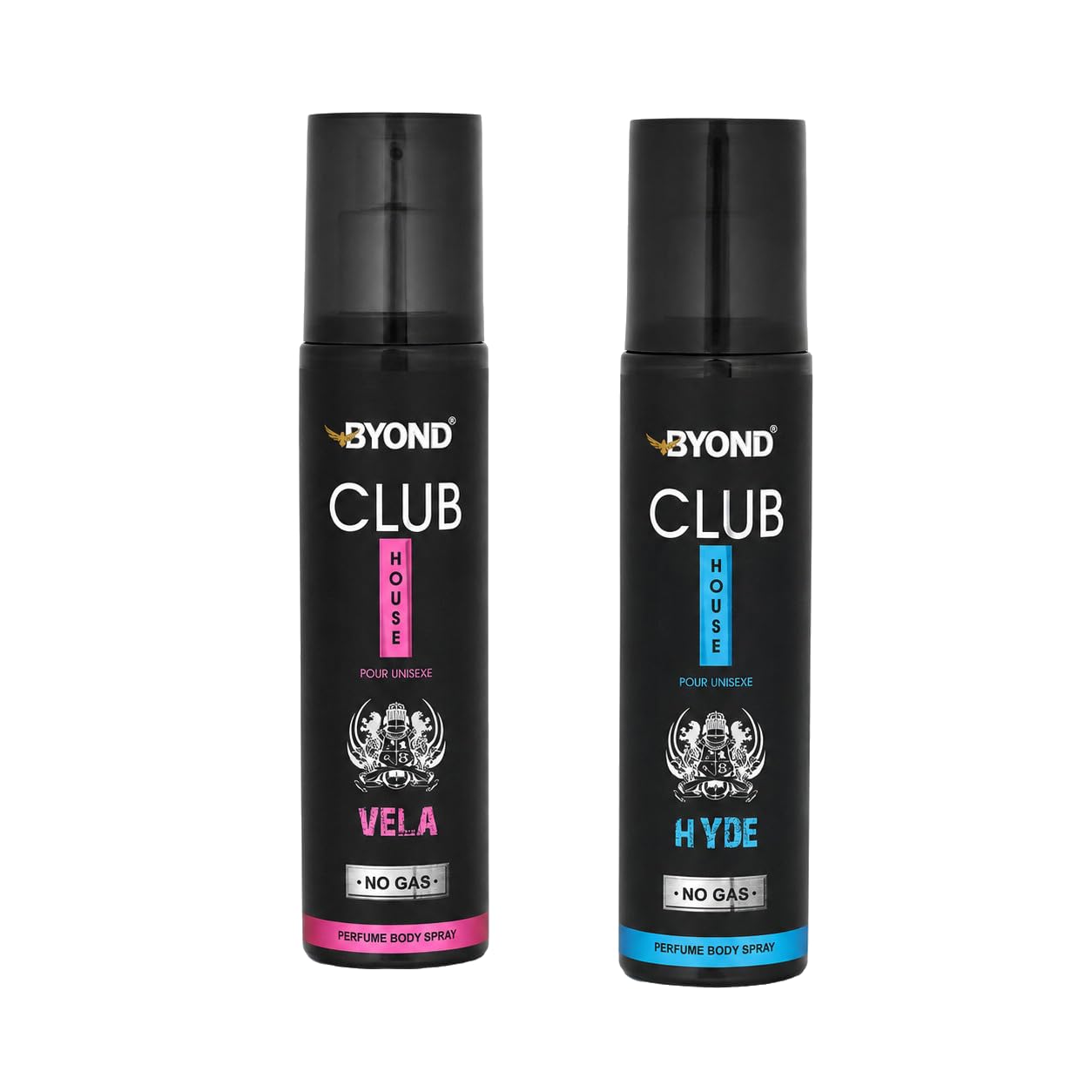 Byond Club House No Gas Deodorant, Perfume Body Spray, Long Lasting Deo for Men 24 Hour, Pack of 2 (Vela & Hyde, 120ml)-image-34