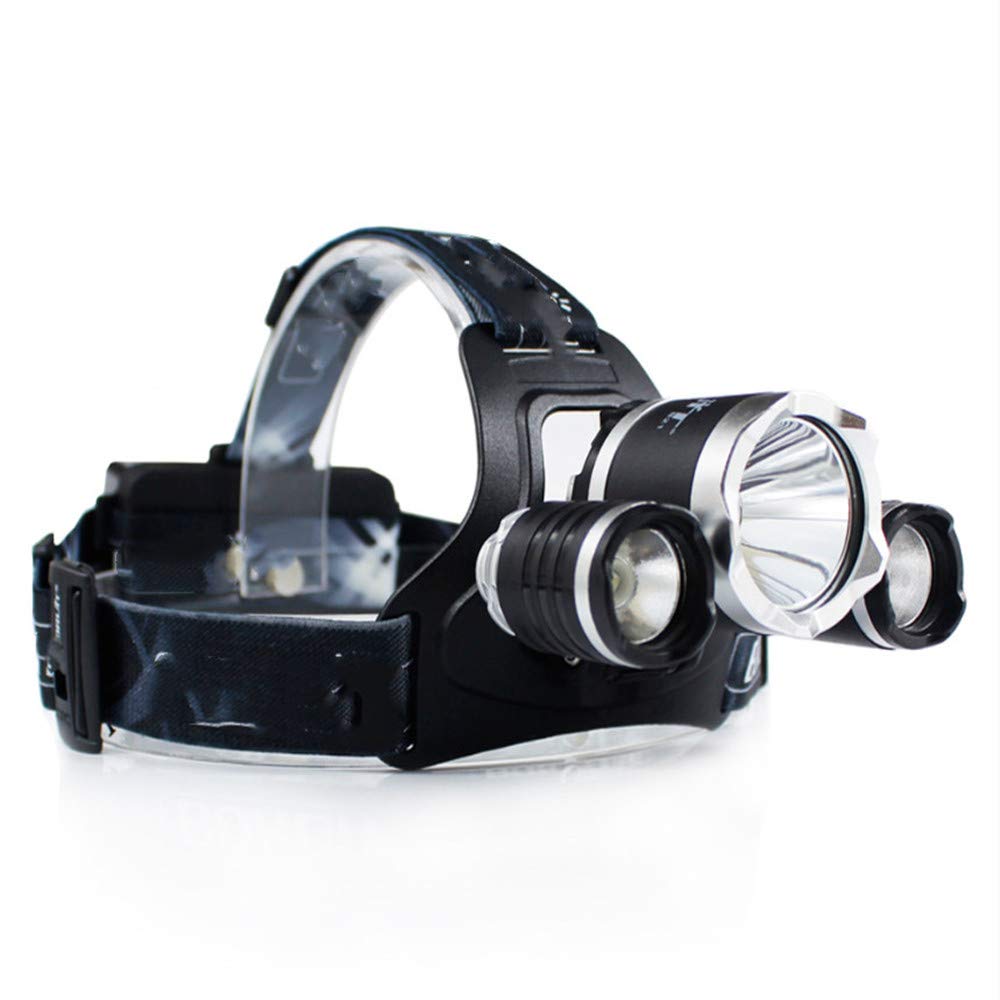 Lampe frontale LED pour y voir clair en camping et chasse nocturne